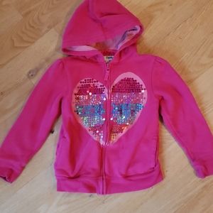 Size 6 zip up hoodie